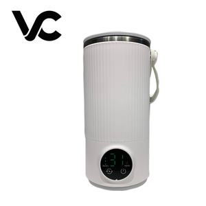 Tasse à café électrique rechargeable personnalisable en acier inoxydable, appareil électroménager intelligent pour café et lait avec fonction d'agitation automatique - Product Image 2