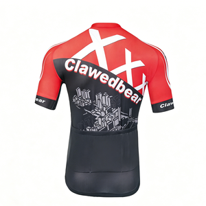 Venta al por mayor de camisetas de ciclismo unisex personalizadas de talla grande con estampado por transferencia térmica, dobladillo cosido y puños elásticos, ideales para reventa en deportes de verano. - Product Image 6
