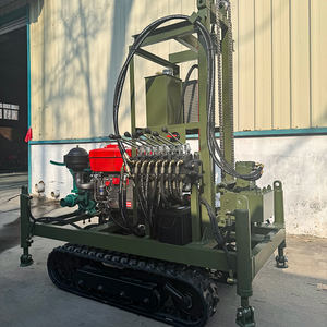 Kleine Diesel-Brunnenbohranlage Großkalibrige Tiefbrunnenbohrmaschine - Product Image 2