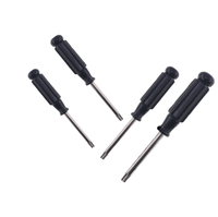 Mini tournevis de poche antivol Torx avec trou de clé, qualité DIY, finition nickel, tailles T10-T15-T20-T25-T30