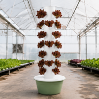 Système de culture hydroponique empilable - Jardinière verticale modulaire pour la culture à domicile et commerciale à l'échelle nationale