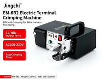 Machine à sertir industrielle compacte personnalisable EM-6B2, pince à sertir les câbles électriques de 0,25 à 16 mm² pour faisceaux de câbles