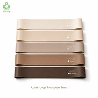 Ensemble de bandes de résistance en boucle, 5 bandes circulaires pour les hanches, pour squats, étirements des fessiers, yoga, pilates, équipement d'entraînement à domicile, fournisseur OEM personnalisé