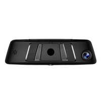 Rétroviseur DVR pour voiture Système Android 8.1 + Double objectif Full HD 4G ADAS + GPS Navigation Dash Cam