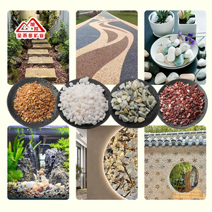 Ciottoli di Fiume Naturali Colorati e Lisci, Ghiaia e Pietrisco Frantumato per Giardino, Cortile, Vialetti, Pietra Decorativa, Materiale per Paesaggistica - Product Image 5