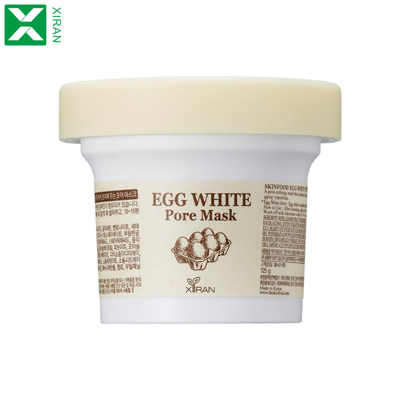 Custom Removes Blackheads and Dead Skin Cells Exfoliating Skin Wash off Mask Smooth and Soft Egg White Pore Mask