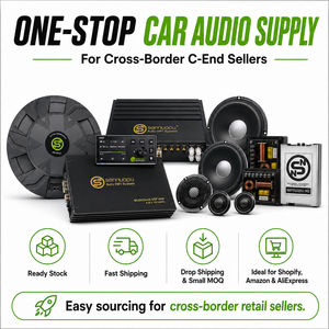 Subwoofer de <span class=keywords><strong>voiture</strong></span> sans fil RTS Sennuopu, sous le siège, actif, <span class=keywords><strong>plat</strong></span>, avec amplificateur - Product Image 5