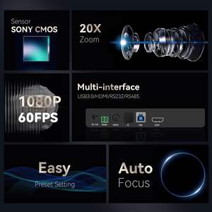 20x caméras de conférence <span class=keywords><strong>Zoom</strong></span> PTZ avec haut-parleur USB bluetooth système de diffusion <span class=keywords><strong>en</strong></span> direct de réunion <span class=keywords><strong>en</strong></span> <span class=keywords><strong>ligne</strong></span> - Product Image 6