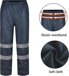 Pantalon de pluie réfléchissant haute visibilité imperméable pour la pêche, la <span class=keywords><strong>moto</strong></span>, le cyclisme, l'agriculture, la randonnée et les travaux - Product Image 2
