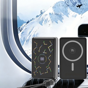 แบตเตอรี่สำรองแบบกึ่งแข็งชนิดใหม่ CCC 10000mAh พร้อมแม่เหล็กไร้สาย ความจุสูง รองรับการชาร์จเร็ว PD22.5W สำหรับ <span class=keywords><strong>iPhone</strong></span> - Product Image 4