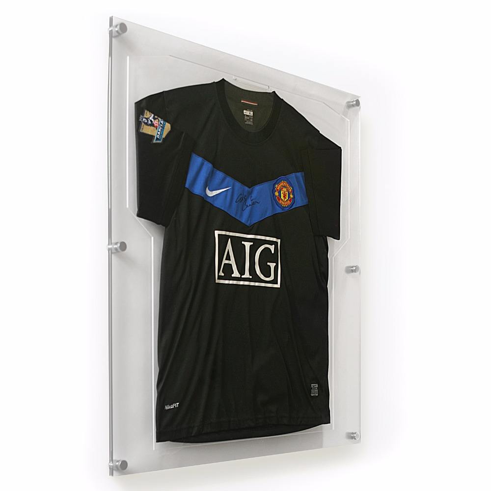 Acrylic Jersey Hangers Premium Display Cases for Sports