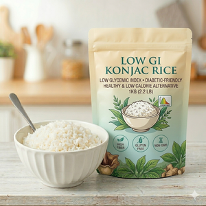 <span class=keywords><strong>Riz</strong></span> de Konjac Séché à Faible IG, Marque Privée Personnalisée, <span class=keywords><strong>Riz</strong></span> Shirataki pour le Contrôle du Sucre <span class=keywords><strong>et</strong></span> le Maintien d'une Alimentation Saine - Product Image 1