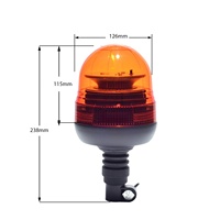 High Power R65 CE LKW LED-Licht Amber Beacon Notfall warnblitz blinkt für Auto Krankenwagen Feuerwehr auto