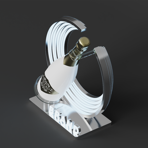 Thương mại LED rượu chai Bar rượu vang bán lẻ hiển thị chai glorifiers Countertop rum Champagne hiển thị đứng - Product Image 2