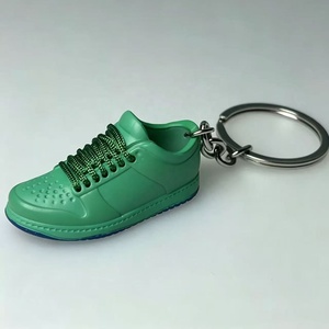Llavero de zapatillas 3D miniatura de PVC y caucho, llavero de zapatillas <span class=keywords><strong>Dunk</strong></span> de metal y aleación de caucho 1/6 - Product Image 4
