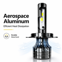 Ampoule de phare LED H4 28W 3200LM 12V IP65 étanche en aluminium aéronautique pour système d'éclairage automobile universel