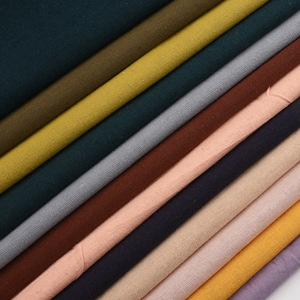 Washed Cotton <b>Fabric</b> 145cm 115g/m 100% Cotton Poplin Plain Dyed Slub Woven Apparel Skirts <b>Fabric</b> - Product Image 2