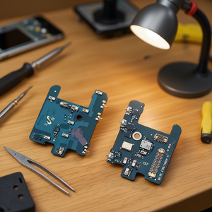 Parte di ricambio per piastra microfono Note 20 Ultra N986F per la riparazione della scheda madre del telefono cellulare - Product Image 3