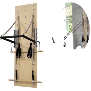 Équipement de studio à domicile pour exercices de fitness et de Pilates, Reformer Pilates mural, SpringBoard mural - Product Image 1