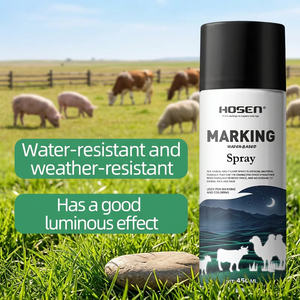 Animal Night Luminescent Spray 450ML Advertencia Marcado Pintura en aerosol para animales - Product Image 1
