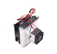 Mini climatiseur DC 12V bricolage thermoélectrique Peltier refroidisseur thermoélectrique système de refroidissement dissipateur de chaleur Module de Conduction Kit de bricolage