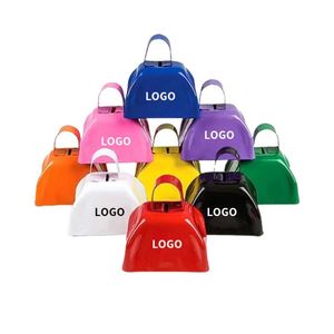 กระดิ่งวัวโลหะพิมพ์โลโก้ ของตกแต่ง ของเล่น ของชำร่วย สำหรับเด็ก - Product Image 1