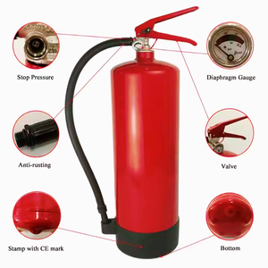 <span class=keywords><strong>Extincteur</strong></span> en acier inoxydable de classe <span class=keywords><strong>K</strong></span> certifié CE, capacité de 5 à 10 kg, pour équipements de lutte contre les incendies commerciaux, accessoires - Product Image 1