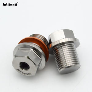 Personnalisé Forte Magnétique Puissance Gr.5 Ti-6Al-4V Auto Moteur Bouchon de Vidange D'huile Boulon - Product Image 3