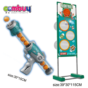 Mobile board training eva ball sport toy kids shooting gun game - Product Image 2