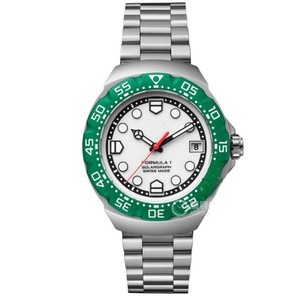 NUOVO Orologio da Uomo con Movimento al Quarzo Originale, 43mm, Calendario, Tre Lancette, Indicatore 24 Ore, Acciaio Inossidabile 316, Chiusura a Farfalla, Cinturino TA - Product Image 1