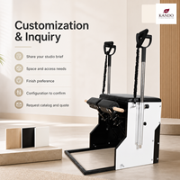 Chaise Wunda de Pilates professionnelle pour l'entraînement en studio et la fourniture d'équipements en gros pour les propriétaires et les distributeurs de Pilates