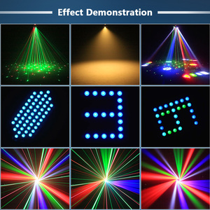 Faro mobile a 6 bracci Mini Beam 80W con effetto strobo, luci per feste, controllo remoto DMX512, per DJ, palcoscenici mobili, club e matrimoni - Product Image 4