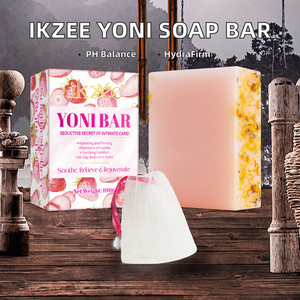 Jabón Íntimo Orgánico de Melocotón, Hecho a Mano, Premium, Hidratante y Reafirmante, Marca Privada, Barra Limpiadora de Glicerol Lyonsbarry - Product Image 2