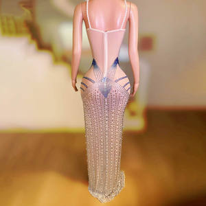 Novance Y4388 Vêtements pour femmes Boutiques <span class=keywords><strong>en</strong></span> <span class=keywords><strong>ligne</strong></span> Robes <span class=keywords><strong>de</strong></span> <span class=keywords><strong>soirée</strong></span> 2025 Élégantes Sexy Sans manches Lady Vestido Robes <span class=keywords><strong>de</strong></span> luxe pour <span class=keywords><strong>soirée</strong></span> - Product Image 6