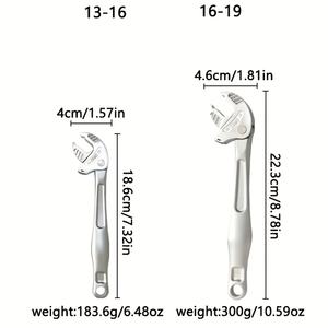 Kunci pas dapat disesuaikan cakar kepiting langsung pabrik kunci pas dapat disesuaikan bukaan besar Ratchet adaptif cepat Multifungsi - Product Image 4