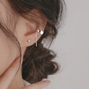 Clip de Oreja de Plata de Ley 925, Diseño Ligero, Novedad 2026, Sin Perforación, Joyería de Verano para Mujer - Product Image 2