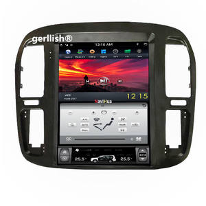 Navegación Gps de pantalla Vertical estilo Tesla de 12,1 pulgadas para Toyota Land Cruiser 100 REPRODUCTOR DE DVD de coche para Lexus LX470 1999-2002 - Product Image 4
