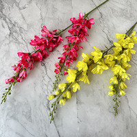 Branche de fleur artificielle en soie pour arrangement floral, décoration de mariage, de jardin et de maison