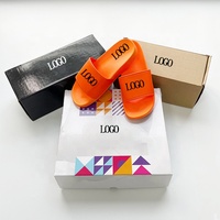 Ciabatte Estive in PVC 2025 con Logo Personalizzato, Impermeabili e Comode, Infradito e Pantofole Invernali da Interno per Uomo
