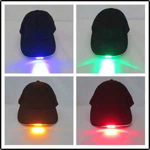 Unisex <span class=keywords><strong>LED</strong></span> Ánh Sáng Mũ Bóng Chày Sáng Sợi Quang Học Đỉnh <span class=keywords><strong>Cap</strong></span> Giai Đoạn Nhấp Nháy Hip-Hop Sáng Glow Dark Thể Thao - Product Image 5
