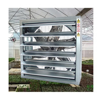 Ventilateur de ventilation à flux axial mural Ventilateurs d'extraction à lame en acier et boîte d'extraction d'air pour usage industriel