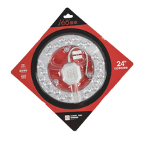 Source de lumière de remplacement pour plafonnier LED 30W 6500K PF0.6 CRI80 AC170-265V avec fixation robuste au dos pour une installation facile