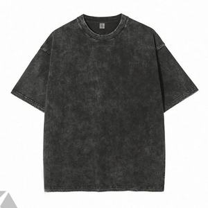 เสื้อยืดโอเวอร์ไซส์ผ้าคอตตอน 100% พิมพ์ลายดิจิตอลแบบวินเทจฟอกสี ทรงใหญ่ น้ำหนักมาก เป็นมิตรกับสิ่งแวดล้อม แห้งเร็ว สำหรับผู้ชาย - Product Image 2