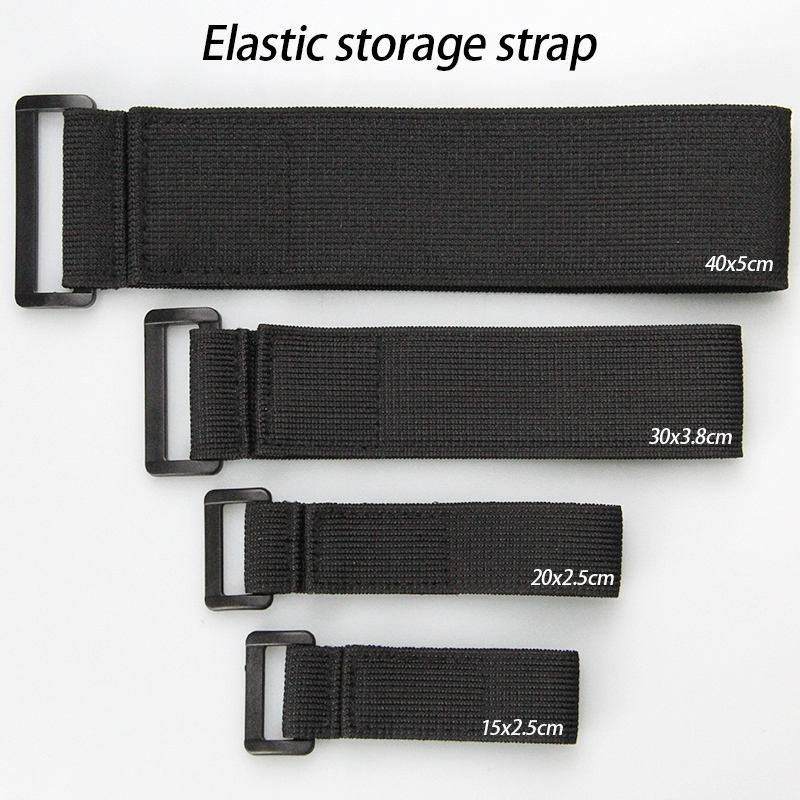 Black Elastic 25*200mm