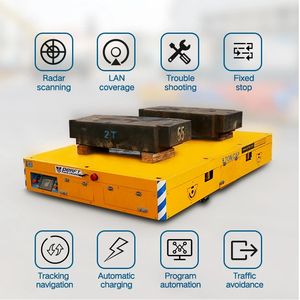 Fabricante PERFTE de China, a prueba de explosiones, automatizado, resistente, almacén, carro <span class=keywords><strong>AGV</strong></span>, navegación magnética, láser, evitación de obstáculos - Product Image 5