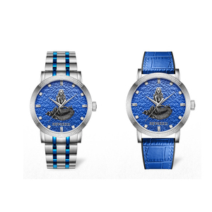 Montre mécanique automatique de luxe Poseidon Kiss Ocean pour homme, boîtier en acier inoxydable, cadran en cristal saphir, 5 BAR étanche - Product Image 1
