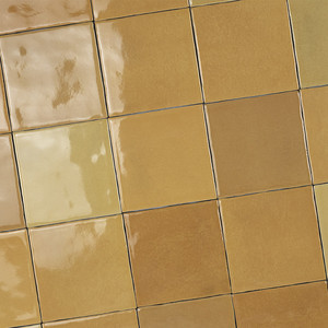 Azulejo de Ámbar de Marruecos 10 x 10 cm 8 mm Acabado Brillante Bordes Irregulares - Product Image 6