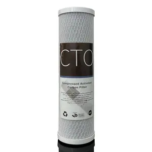 water filter system 10 inch 5 stage system activated carbon block water filter cartridge CTO