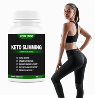 Ausreson Etiqueta Privada caja de hierro Fatzo pérdida de peso dieta suplemento alimenticio BHB adelgazamiento Keto cápsulas