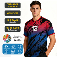 T-shirt de sublimation de haute qualité, personnalisez votre logo, design de marque, t-shirt entièrement sublimé pour hommes